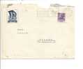 19 Trieste AMG FTT 1954 SIRACUSANA £25 Isolato Lettera - Storia Postale