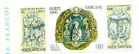 X VATICANO 1982 - LUCA DELLA ROBBIA - Serie Cpl 3val. In Trittico MNH - Unused Stamps