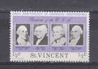 Saint-Vincent YT 414 ** : Indépendance USA , Washington , Jefferson - St.Vincent (1979-...)