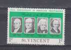 Saint-Vincent YT 415 ** : Indépendance USA , James Monroe , Andrew Jackson - St.Vincent (1979-...)