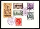Expositions Philatéliques,Sibiu 1953 Label Curch 5 Stamps Cancell Sibiu 1953 Romania!! - Briefe U. Dokumente