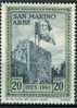 Saint-Marin N° 213 * - Unused Stamps