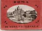 RICORDO DI ROMA - 20 VERE FOTOGRAFIE - Souvenir - Recordatorios