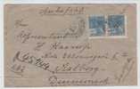 Brazil Registered Cover Sent To Denmark 14-10-1923 Recieved Aalborg 1-11-1923 - Storia Postale