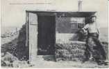 South Dakota Sod House, Claim Shack And Owner On C1910s Vintage Postcard, Prairie Life - Other & Unclassified