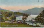 Pier At Tarbet, Loch Lamond Scotland UK, On C1910 Vintage Postcard - Argyllshire