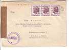 GOOD OLD SWITZERLAND Postal Cover To AUSTRIA 1946 With Censor Cancel #286 + Letter - Cartas & Documentos