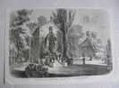 Die Kapelle Im Park Des Schlosses Arenenberg Bodensee   -  Gravure -engraving 1858  VF F25.19 - Prints & Engravings