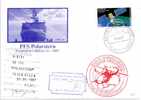 GERMANY/Deutschland- Antarctic Helicopter Flight *PFS Polarstern* Signed By The Pilot Cacheted Cover 1987 - Helikopters