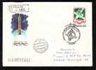 Space Mission Rocket Cosmos,registred Cover FDC,1988 Russia,sent To Romania! - UdSSR