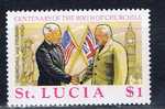 WL+ St. Lucia 1974 Mi 361 Mnh Truman U. Churchill - St.Lucie (1979-...)