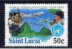 WL+ St. Lucia 1983 Mi 603 Mnh - St.Lucia (1979-...)