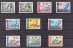 {UA015} Ajman 1964 Olympic Games Tokyo-64 Set Of 10 MNH - Ete 1964: Tokyo