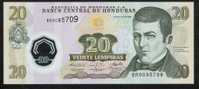 HONDURAS   P95b  20 LEMPIRAS  Dated 2008 Issued 12.01.2010 UNC. - Honduras