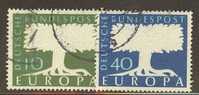 GERMANY 1957 EUROPA CEPT  USED - 1957