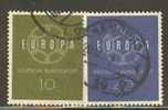 GERMANY 1959 EUROPA CEPT  USED - 1959