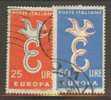 ITALY 1958 EUROPA CEPT  USED - 1958