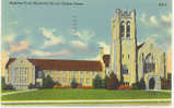 DALLAS - TEXAS - USA - HIGHLAND PARK - METHODIST CHURCH - 1951 - Dallas