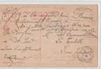 CARTE EN FM AVEC CAD CORPS D'ARMEE PORT SAID  1916  INDICE 13 - Lettres & Documents