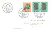 LUXEMBOURG 1973  SCOUTING  POSTMARK - Lettres & Documents