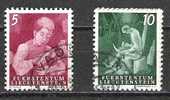 Liechtenstein - 1951 -  Y&T 251/2 - Oblit. - Used Stamps
