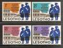 LESOTHO - University Of BOTSWANA-LESOTHO & SWAZILAND - 1967 Yvert # 127/130 - MINT (NH) - Lesotho (1966-...)