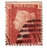 1858-64 Nº 26 Rojo 1p Plancha 72   HNNH  . Dientes Parte Suo. Muy Justos. - Usati