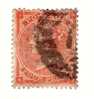 1862 Nº 25 Rojo 4p. Plancha 3 Obl. 1 Diamante. JRRJ  . - Used Stamps