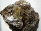 FLUORINE JAUNE SUR GANGUE  4X 3 CM LANTIGNIE - Minerals