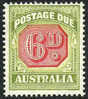 Australia J69 Mint Hinged 6p Postage Due From 1938 - Port Dû (Taxe)