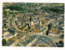 Aubigny-sur-nere (18) : Vue Générale Aérienne Au Niveau De L'église  Environ 1960 (animée). - Aubigny Sur Nere