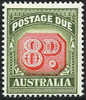 Australia J92 Mint Hinged 8p Postage Due From 1958 - Segnatasse