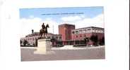 High School Building - Statue Of General Palmer, Colorado Spring, Colorado - Colorado Springs