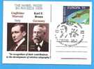 ROMANIA 2009 Postcard  Nobel Prize. Marconi Anr Karl Braun - Física