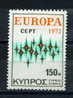 CYPRUS   1972     Europa   150m   Yellow  Orange  Green  And  Turquoise - Altri & Non Classificati
