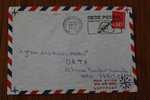 LLETTRE:OMEC : FORT DE FRANCE MESSAGERIE 972  : MARTINIQUE  + TIMBRE MARIANNE :FLAMME CODE POSTAL - Sonstige & Ohne Zuordnung