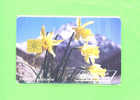 ANDORRA - Chip Phonecard/Flowers - Andorra