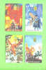 UK - Set Of 4 Chip Phonecards/Dragons Of The Summer Flame - Otros & Sin Clasificación