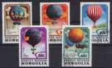MONGOLIA  BALLONS AVIATION HISTORY - Fesselballons
