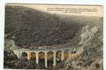 PONT VIADUC - BRIDGE - TRAIN Electrique Sur Le Viaduc De La Cabanasse - Ligne De La Cerdagne - Dos Scané - Ouvrages D'Art