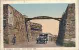 SOUTH AMERICA - CARTGENA, COLOMBIA -  SANTO DOMINGO WALLS - VINTAGE CAR - LOCAL WOMAN - CIRCA -1930 - Colombia