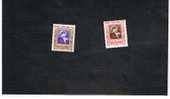 VATICANO - UNIF.156.157 -  1953  50^ ANNIV. MARTIRIO SANTA MARIA GORETTI         - NUOVI (MINT)** - Unused Stamps