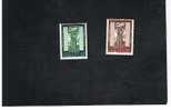 VATICANO - UNIF.214.215  -  1956  500^ ANNIV. MORTE DI SAN GIOVANNI DA CAPISTRANO  -          - NUOVI (MINT)** - Unused Stamps