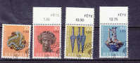 1975  PP        N° 166 à 169   OBLITERES    CATALOGUE  ZUMSTEIN - Used Stamps