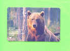 FINLAND - Magnetic Phonecard/Bear - Finlande