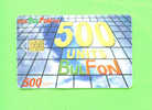 BULGARIA - Chip Phonecard/Bulfon 500 Units Issue 35000 - Bulgarije