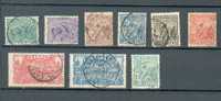 GUYA 163 - YT 52-54-55-56-57-58-62-63-6 4 Obli - Used Stamps