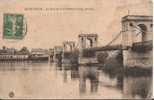 FRANCE / SAINT SATUR : Le Pont De Saint Thibault (CPA 1914) - Saint-Satur