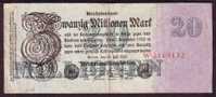 DEUTSCHES REICH - 20 Millionen Mark 1923 - 20 Miljoen Mark