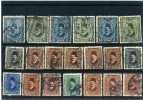 - EGYPTE 1922/39  . SUITE DE TIMBRES DE 1927/32 . OBLITERES - Used Stamps